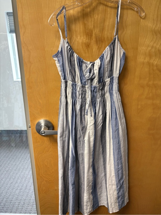 Ciao Lucia Dresses & Skirts - Ciao Lucia Blue and White Striped Midi Dress